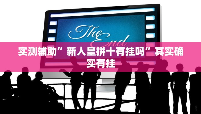 实测辅助”新人皇拼十有挂吗”其实确实有挂