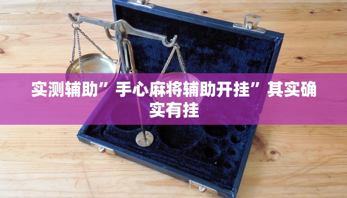 实测辅助”手心麻将辅助开挂”其实确实有挂