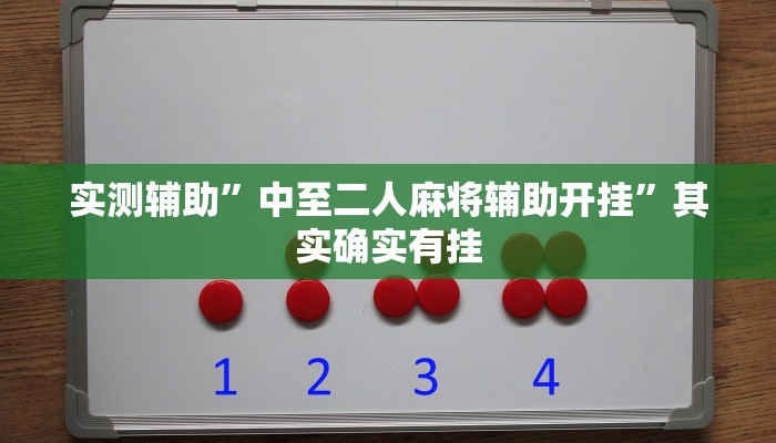 实测辅助”中至二人麻将辅助开挂”其实确实有挂