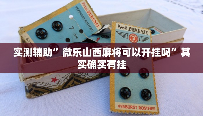 实测辅助”微乐山西麻将可以开挂吗”其实确实有挂