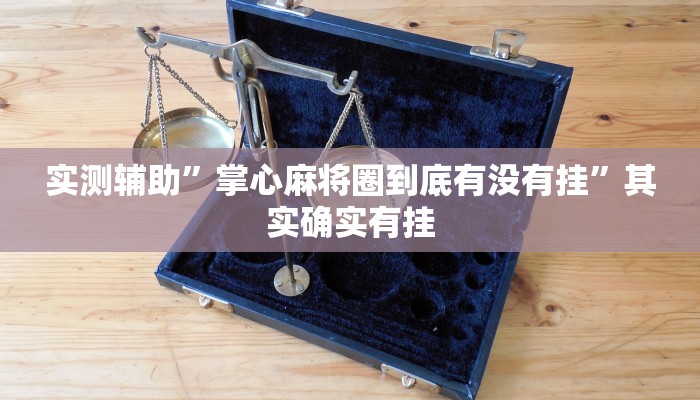 实测辅助”掌心麻将圈到底有没有挂”其实确实有挂
